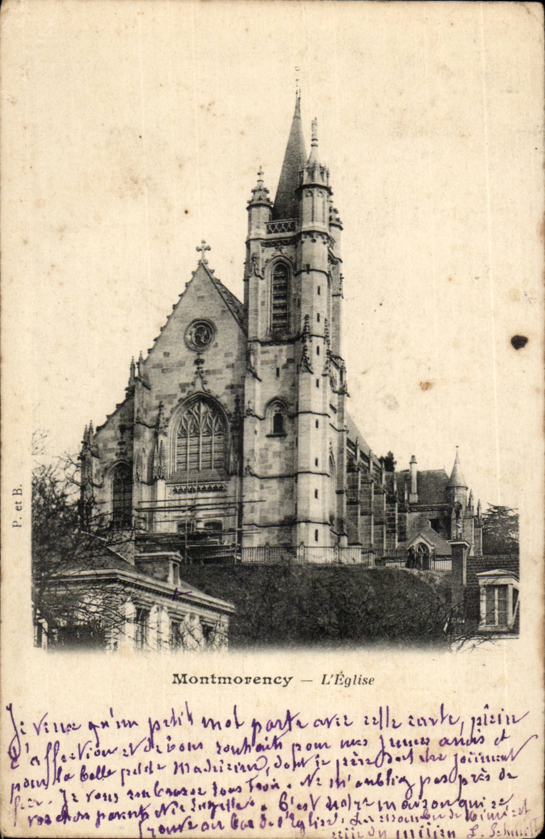 Valley D' Oise- Montmorency-L' Church - CPA