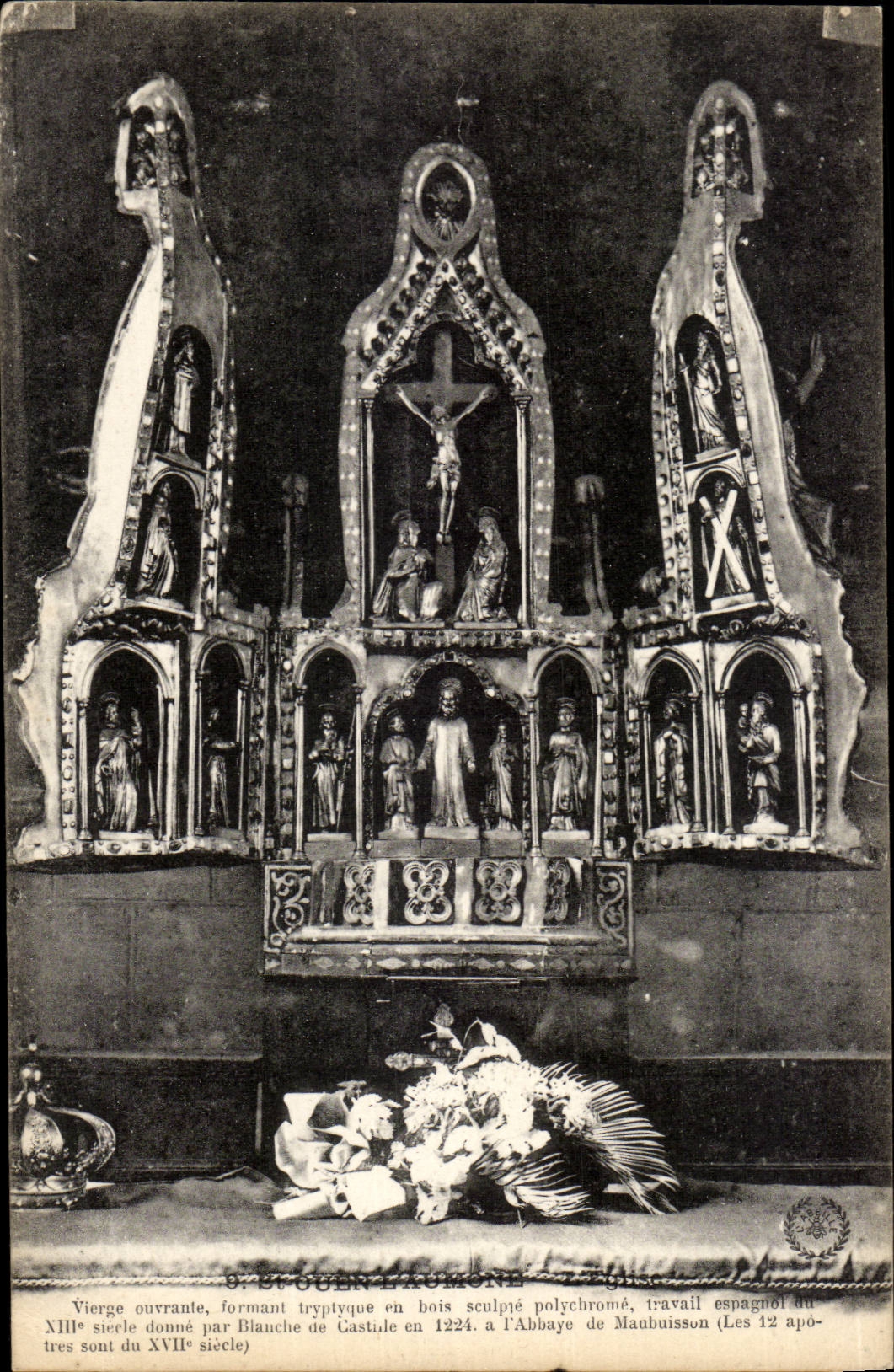 Valley D' Oise- Saint Ouen Alms 12 the XVii century old apostles - CPA