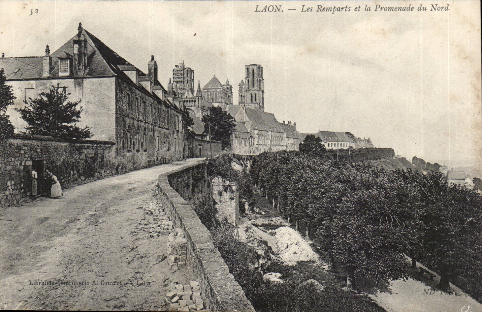 CPA Laon walls and the walk of North