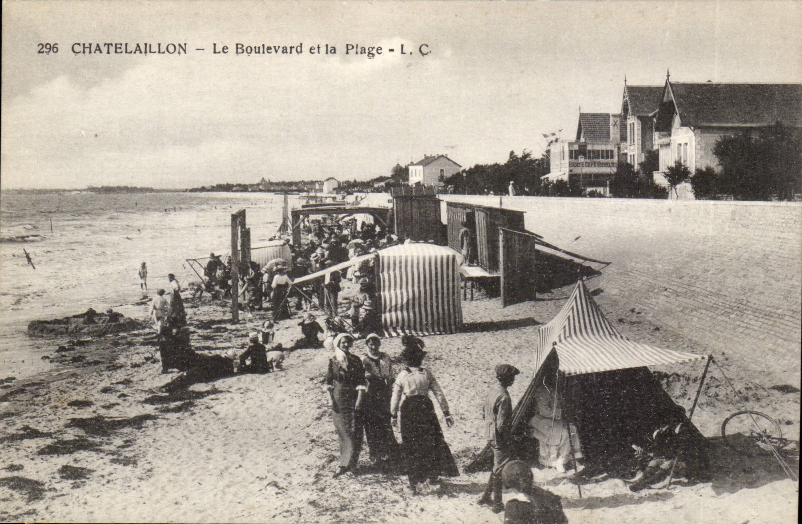 chatelaillon CPA the boulevard and the beach