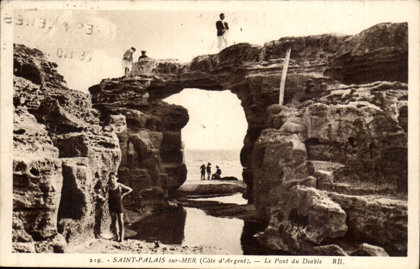 Saint Palate CPA the bridge of the devil