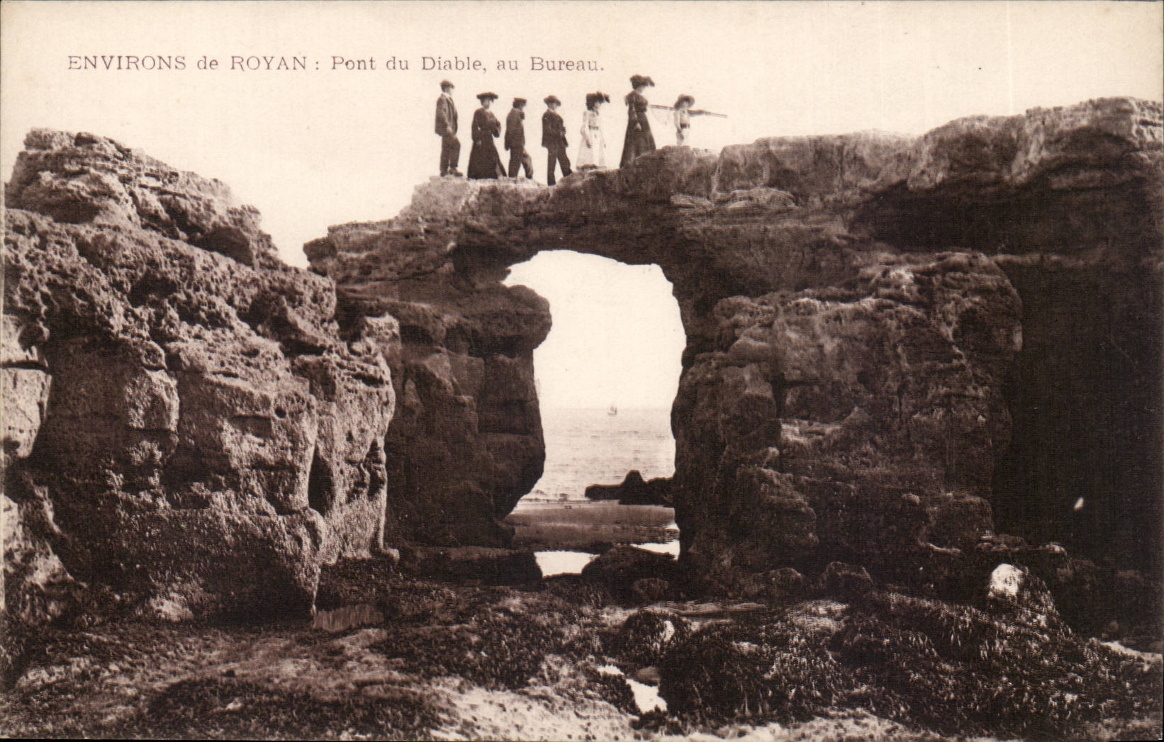 Royan CPA Umlagerung-Brucke des Teufels im Buro