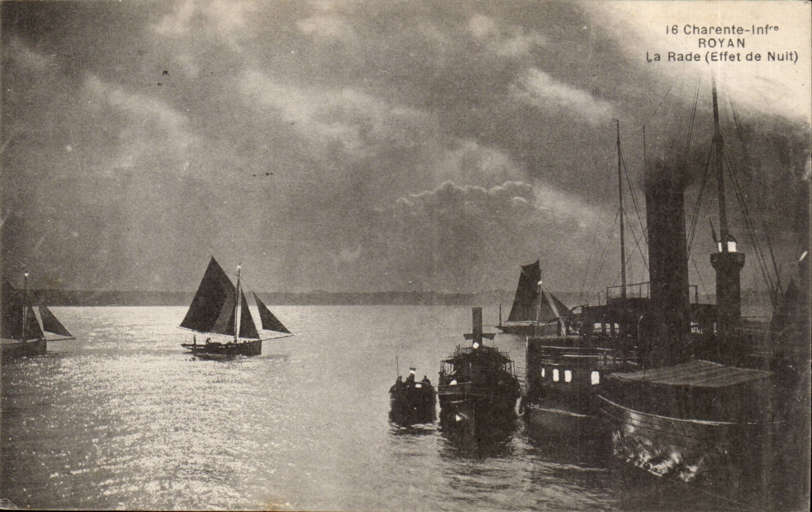 Royan CPA die Strassen (Nachteffekt) (Boot)