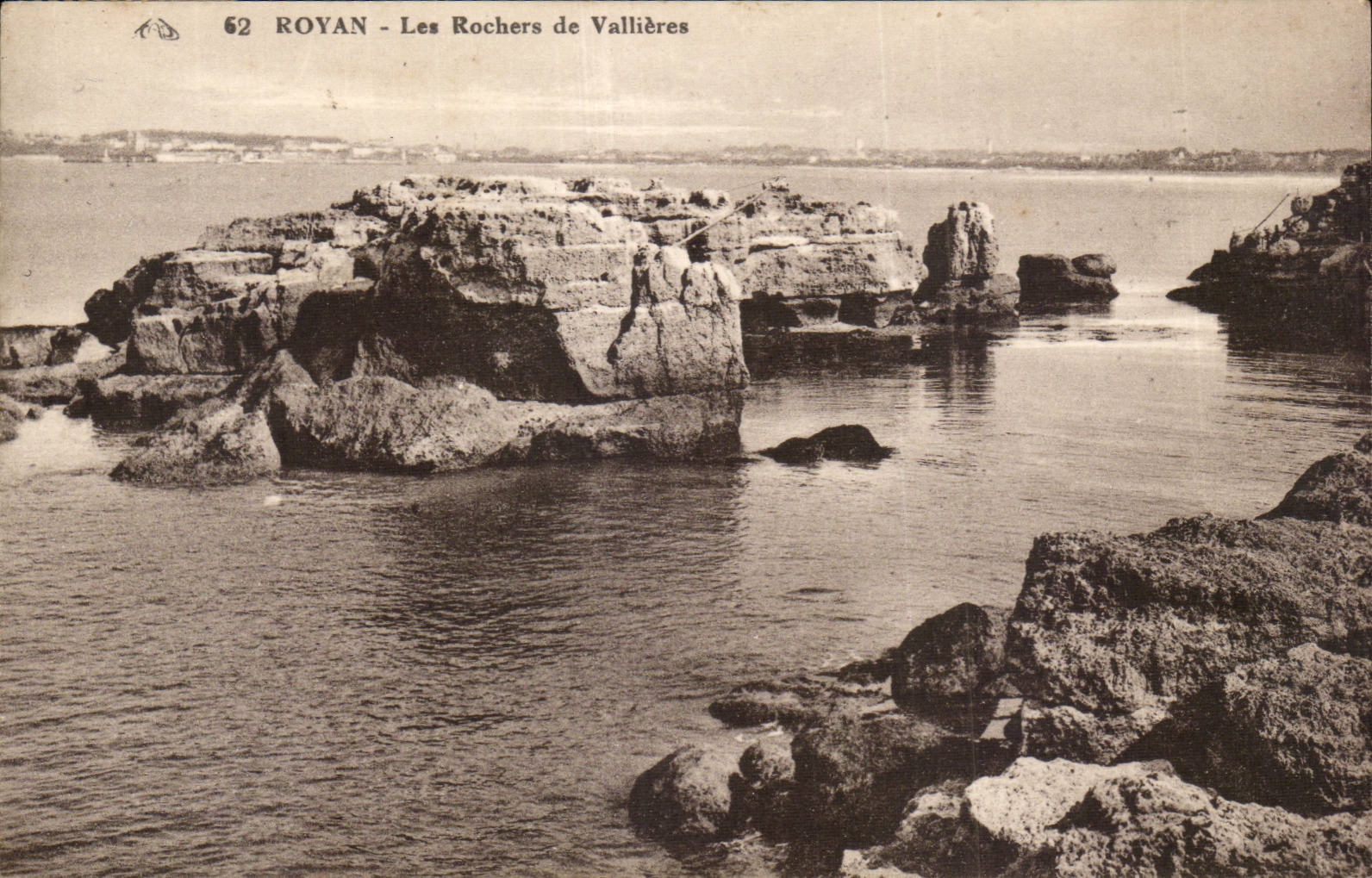 Royan CPA rocks of Vallieres