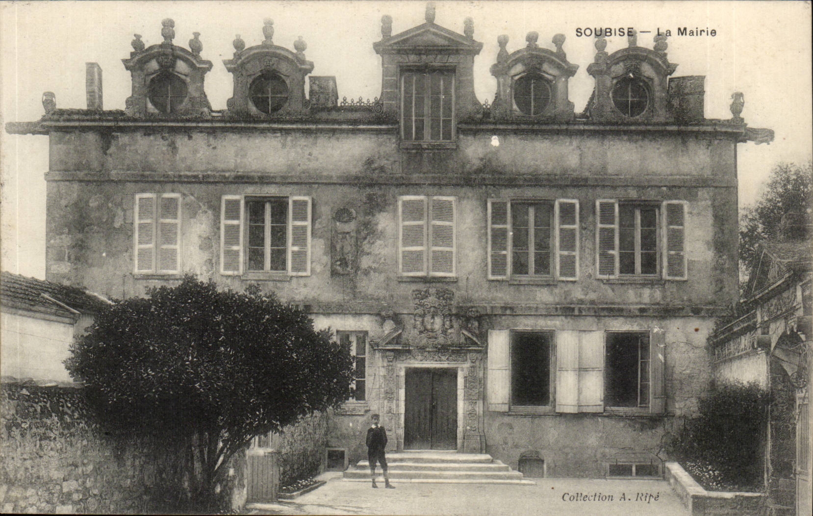 Soubise CPA das Rathaus