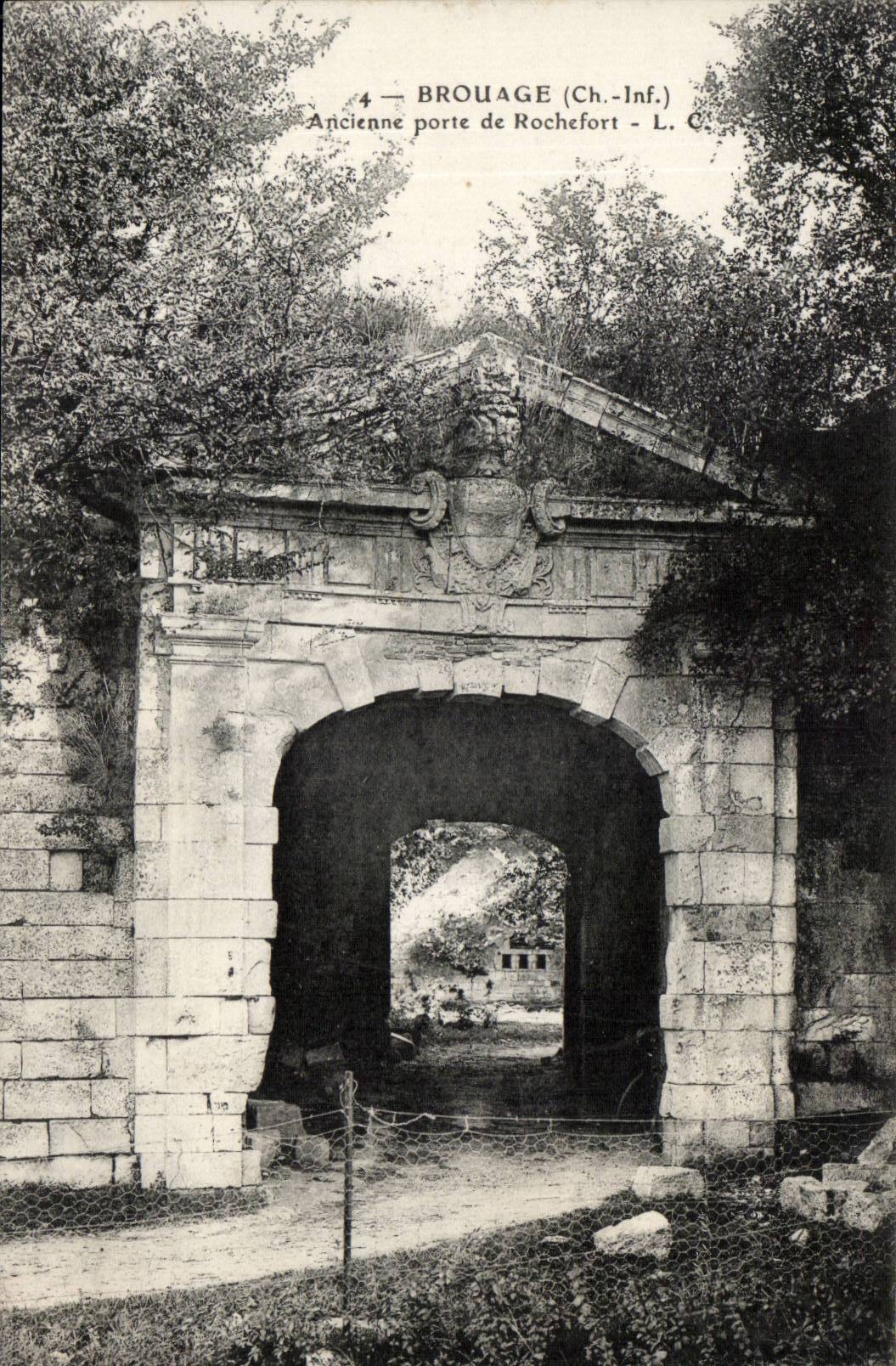 BrouageCPA Ancienne tragt von Rochefort