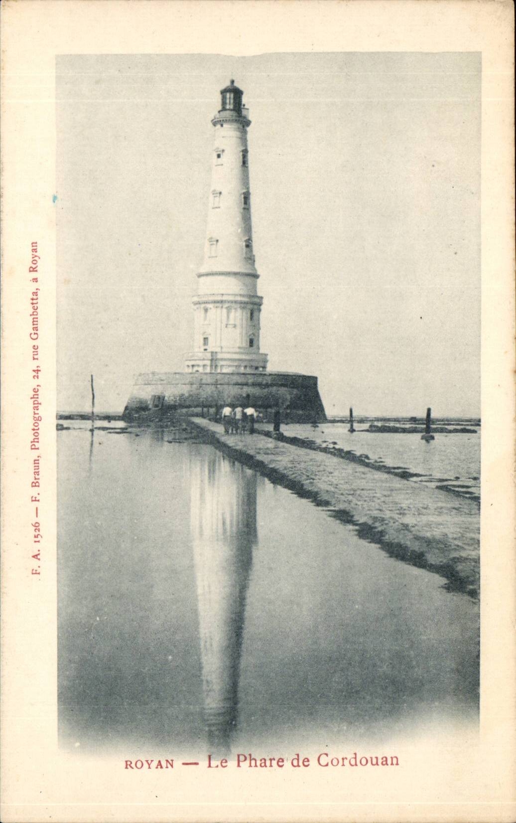 Royan CPA the headlight of Cordovan (lighthouse)