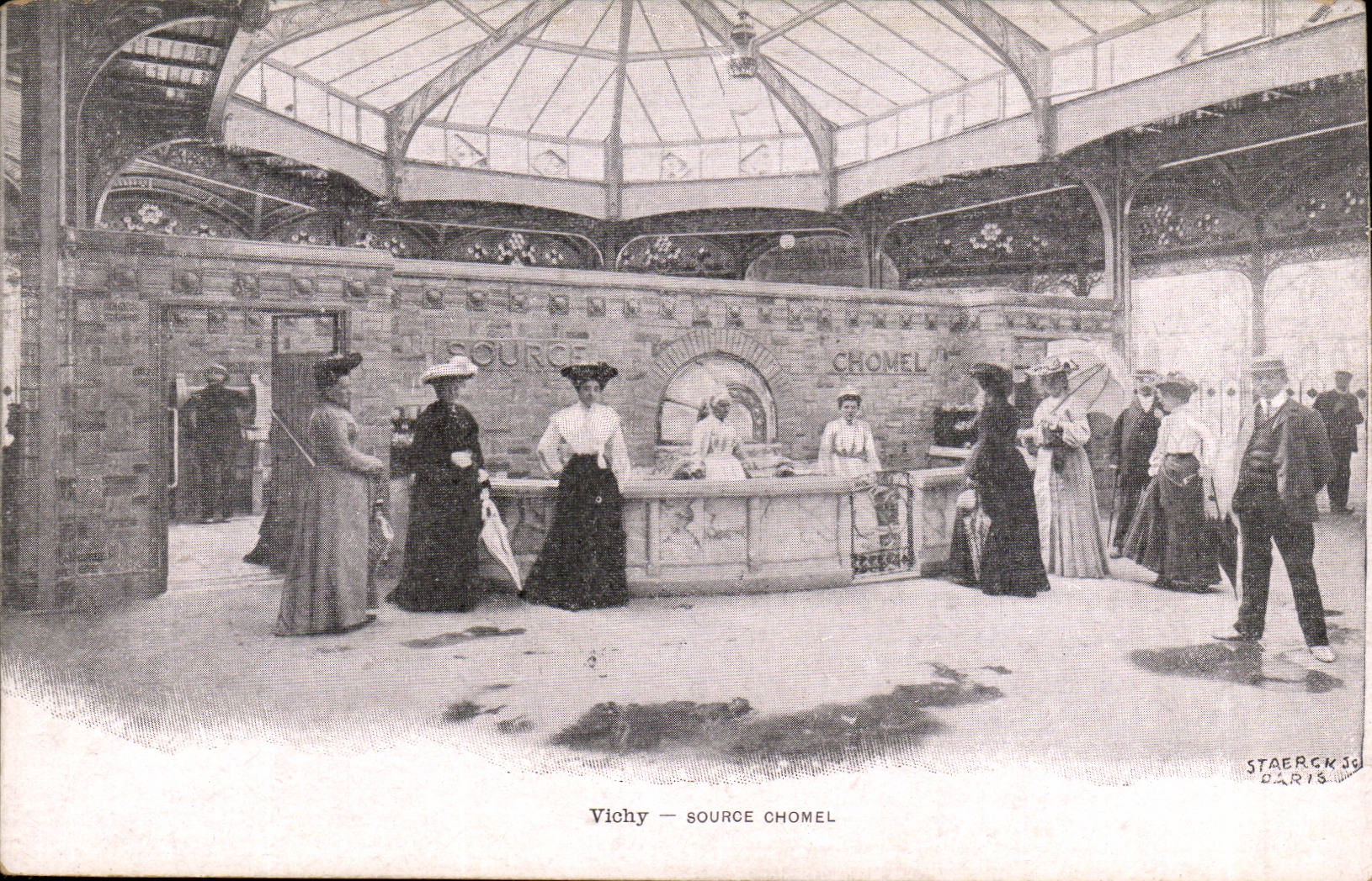 Vichy CPA Chomel Source