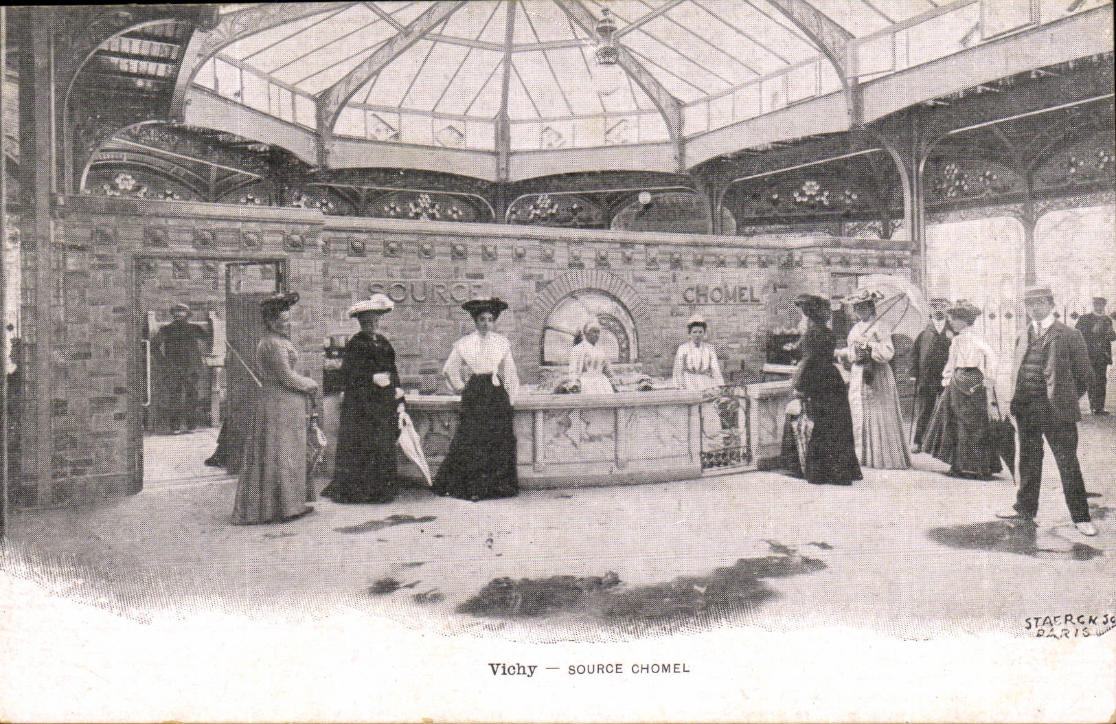 Vichy CPA Chomel Source