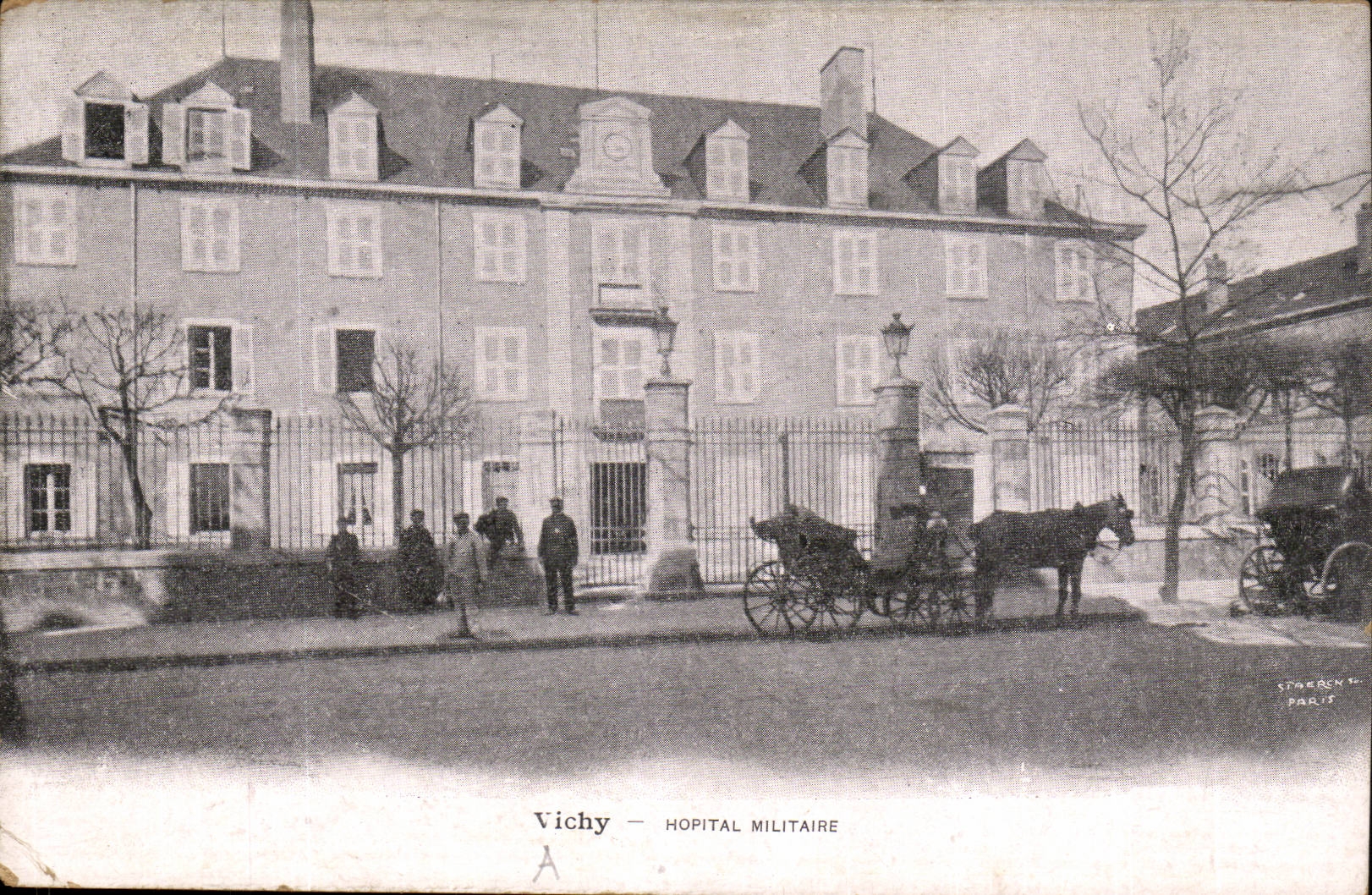 Vichy CPA Military hospital