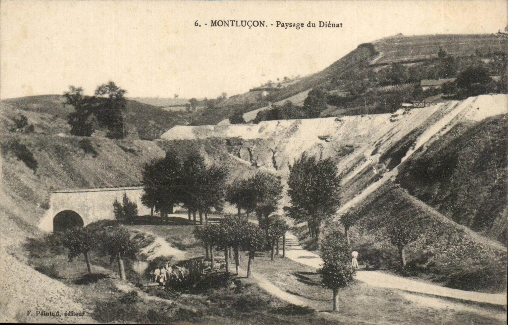 Montlucon CPA Paysage du Dienat