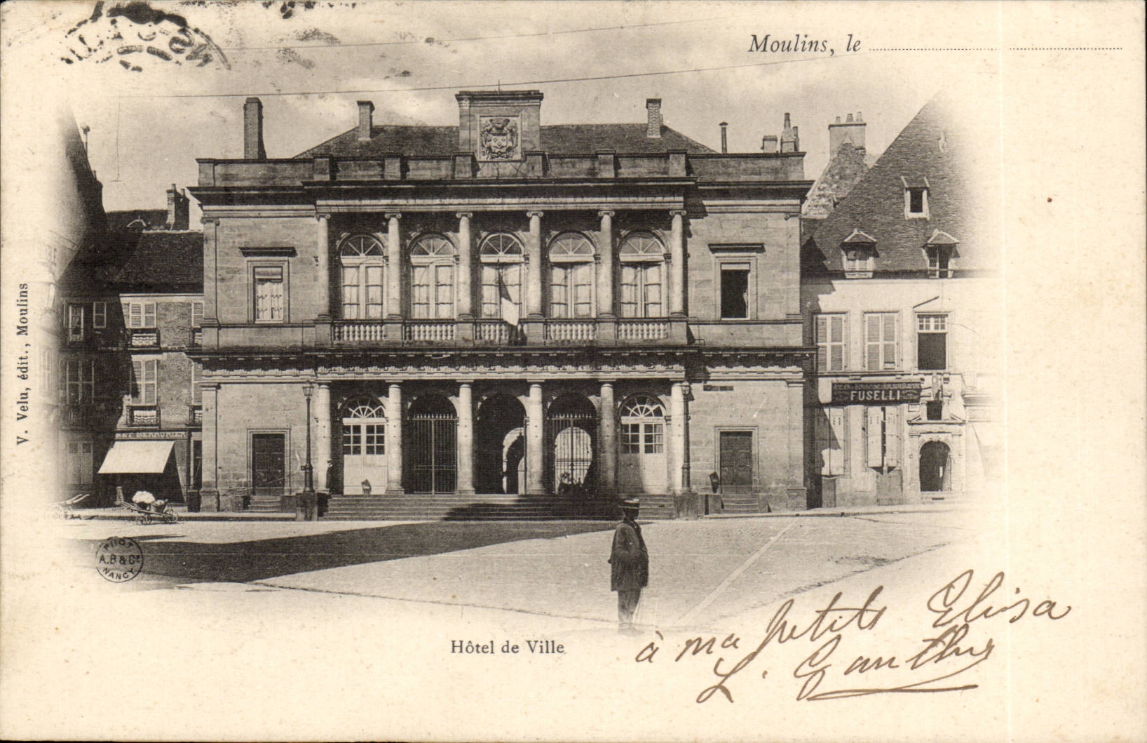 Moulins CPA Town hall