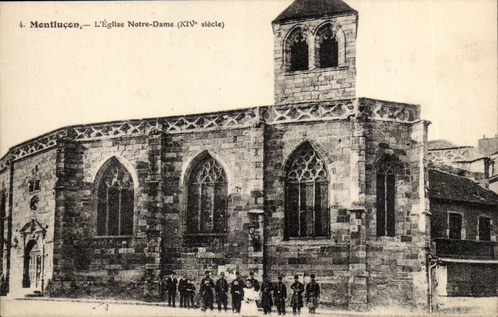 Montlucon CPA Eglise Notre DAme