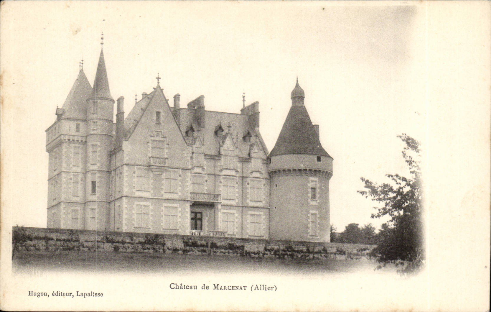 CPA Castle of Marcenay