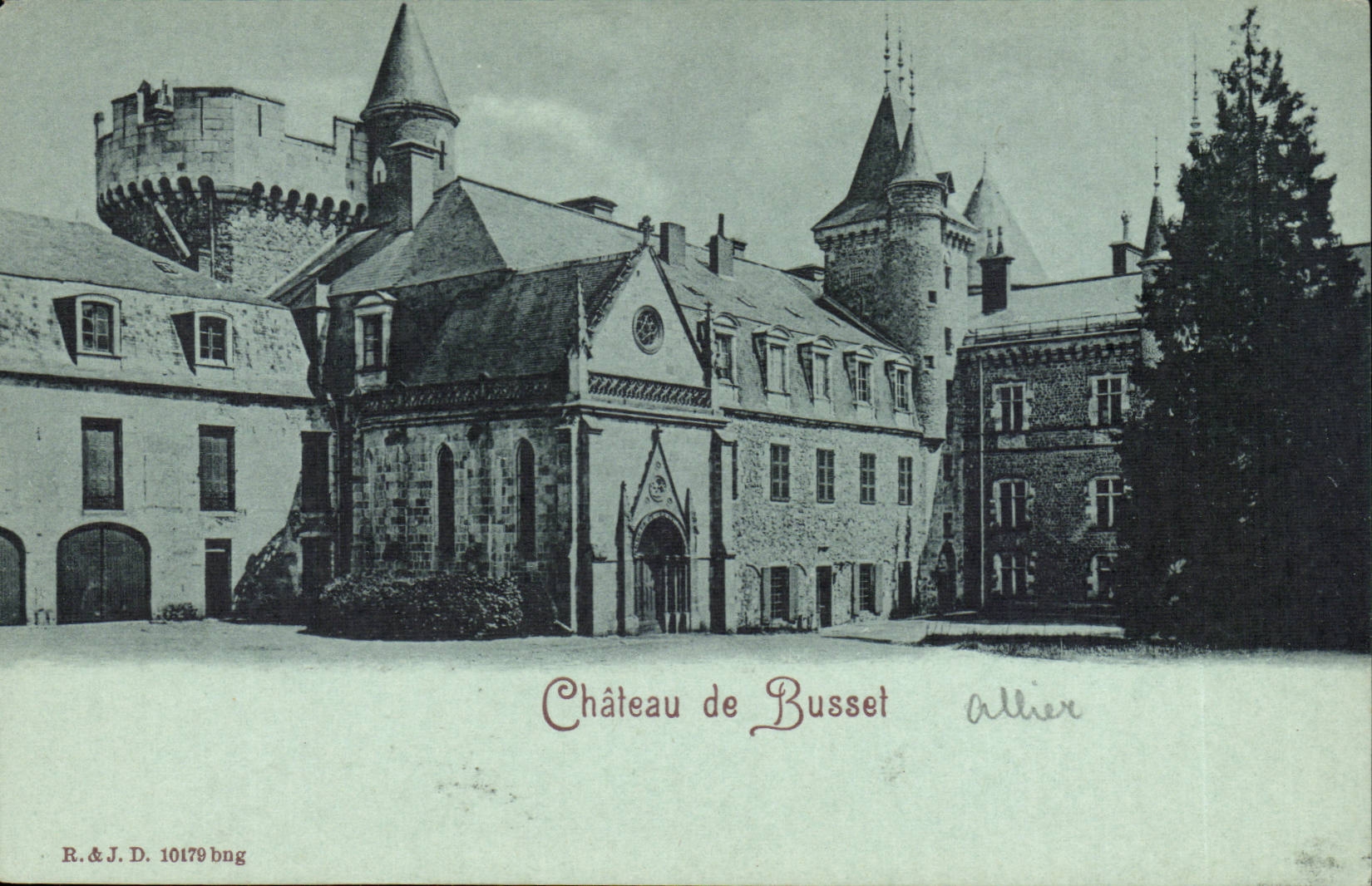 CPA Castle of Busset