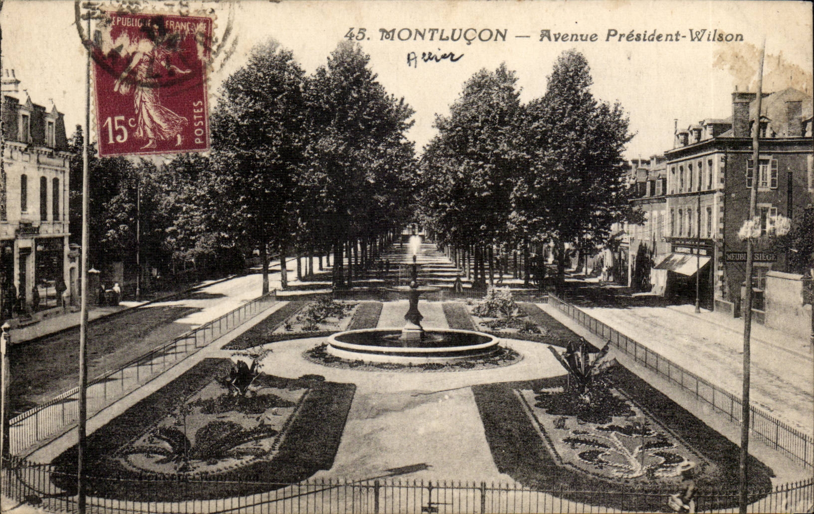 Montlucon CPA Avenue President Wilson