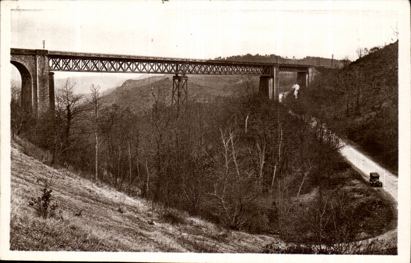 Surroundings of Gannat CPA the bridge of Neuviale