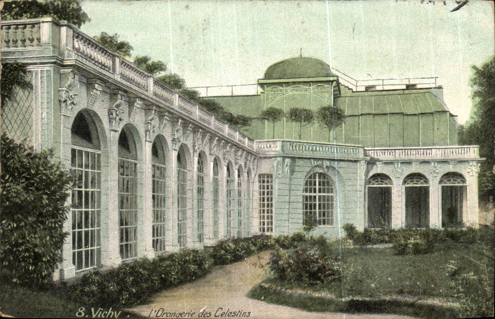 Vichy CPA the orangery of the celestins