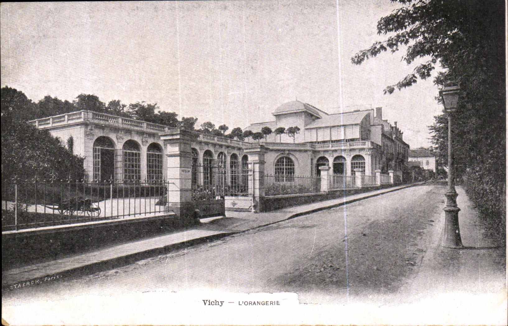 Vichy CPA the orangery of the celestins