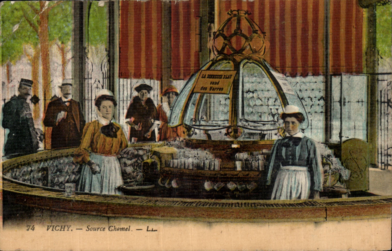 Vichy CPA Chomel Source