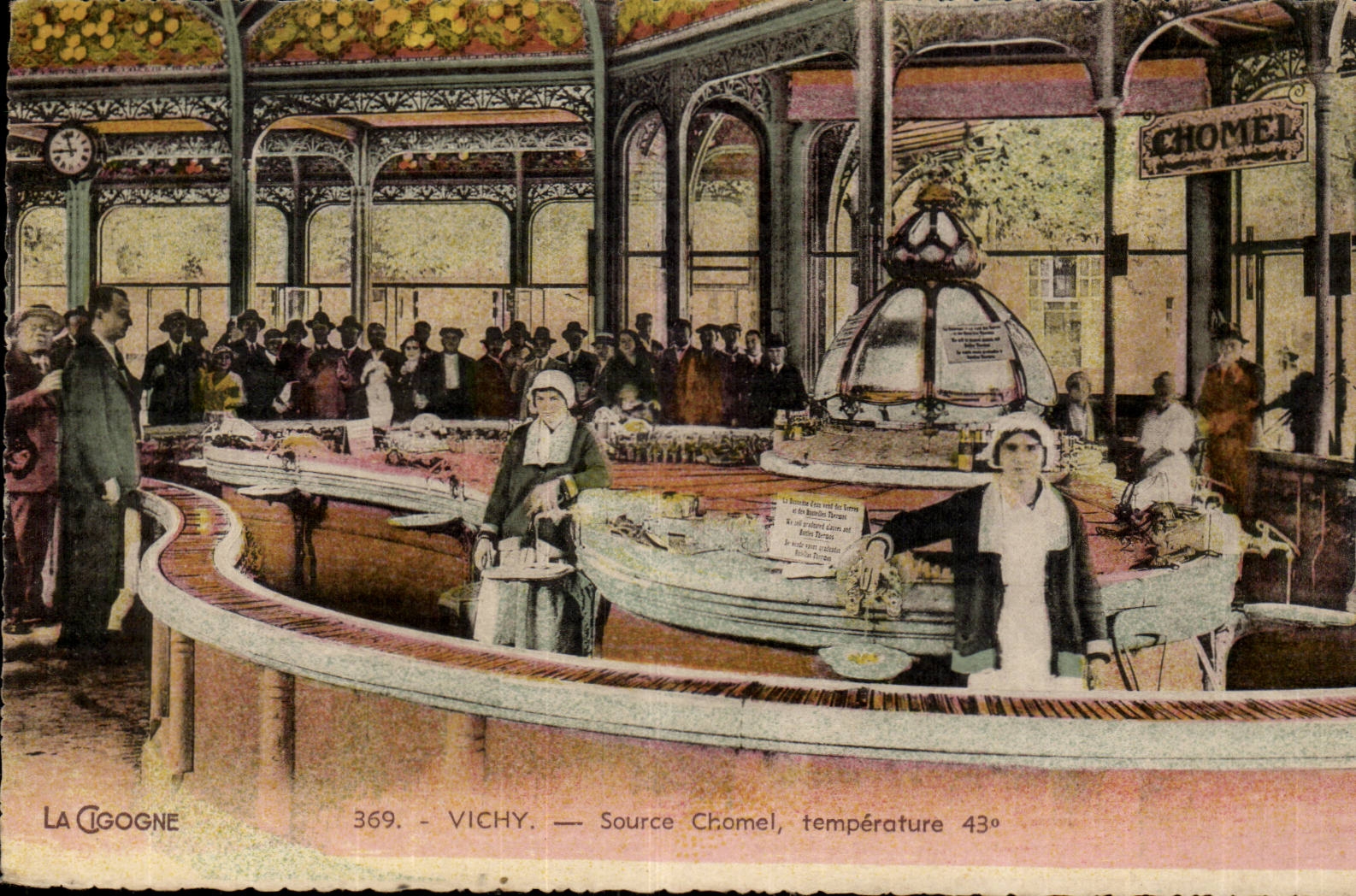 Vichy CPA Chomel Source