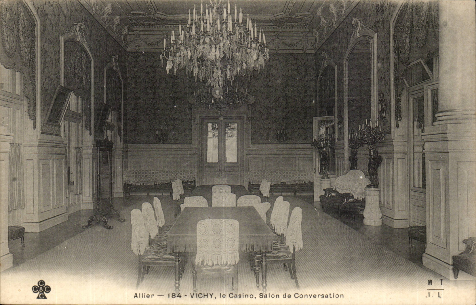 Vichy CPA the casino Living room of conversation