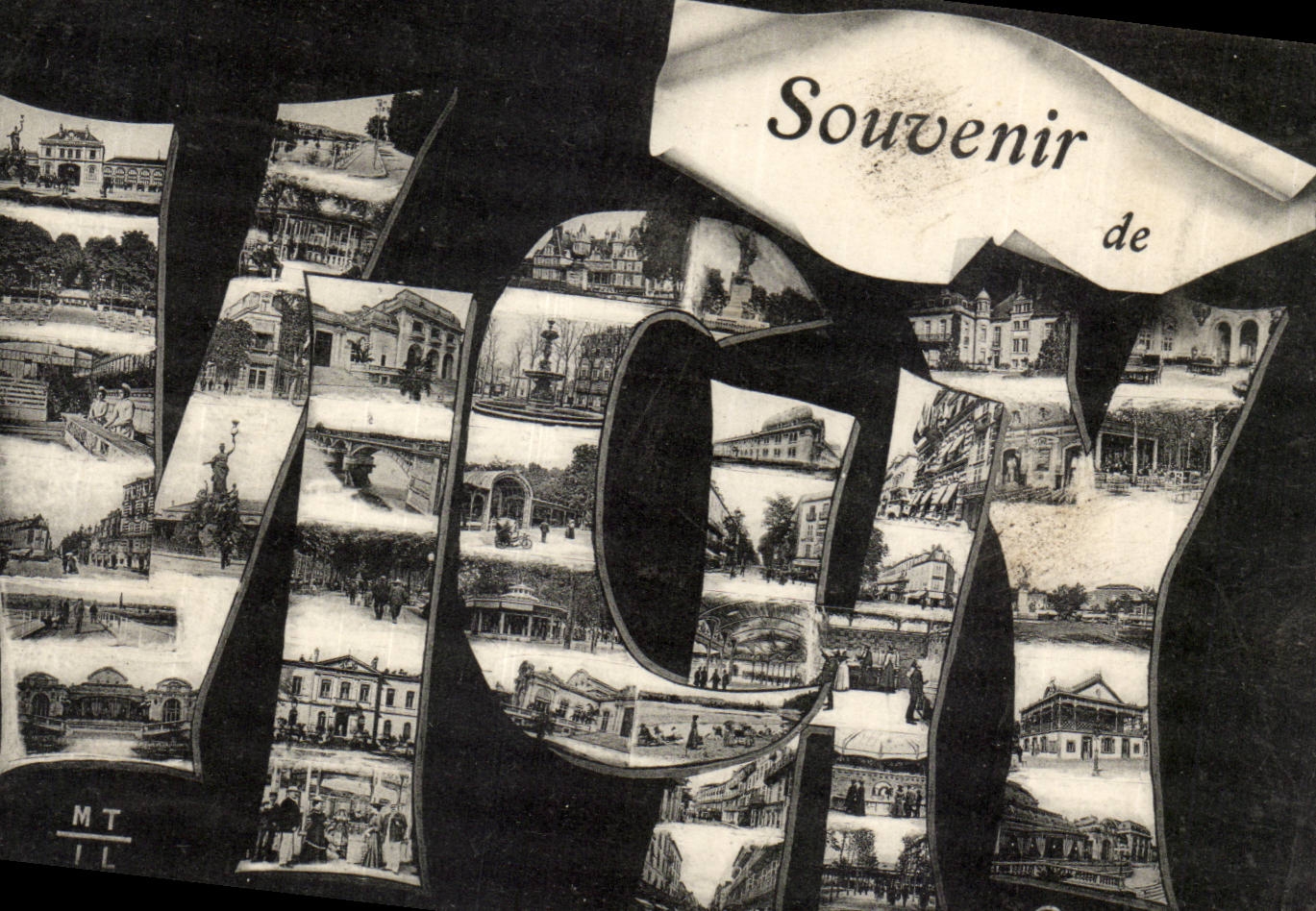 Vichy CPA Souvenir d eVichy