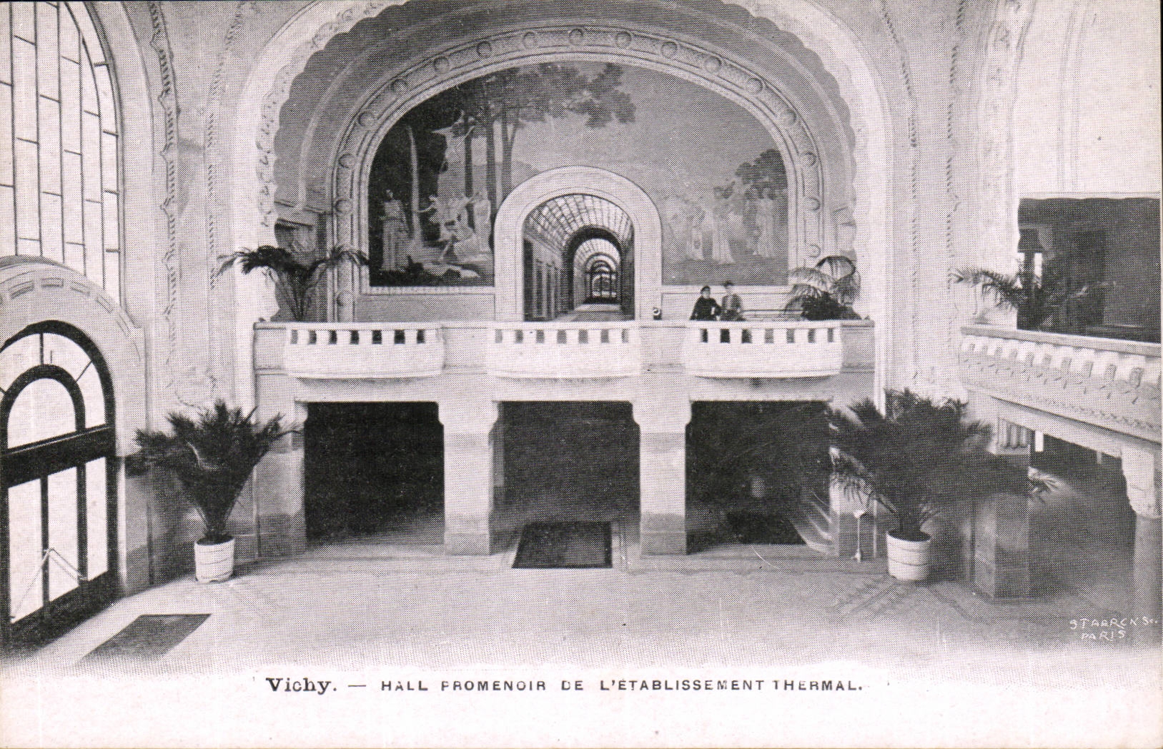 Vichy CPA Hall promenade of the hydropathic establishment