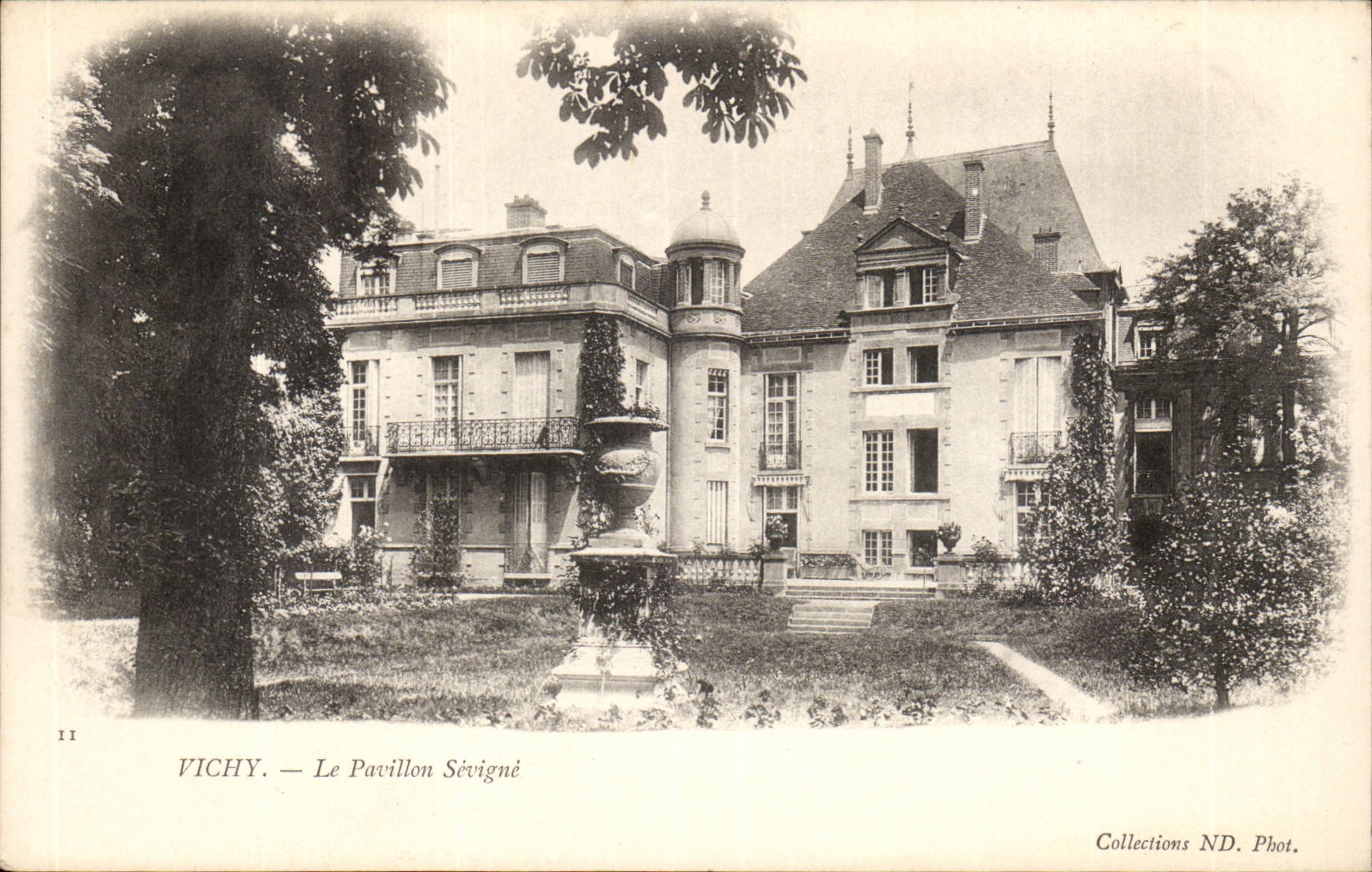 Vichy CPA the SEvigne house