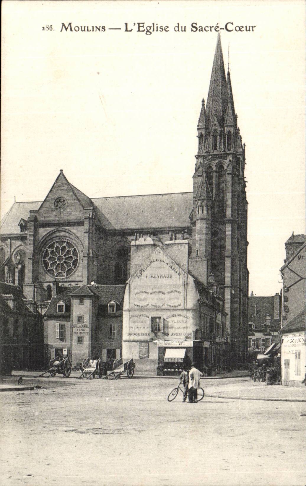 Moulins CPA Church of the Sacring Heart