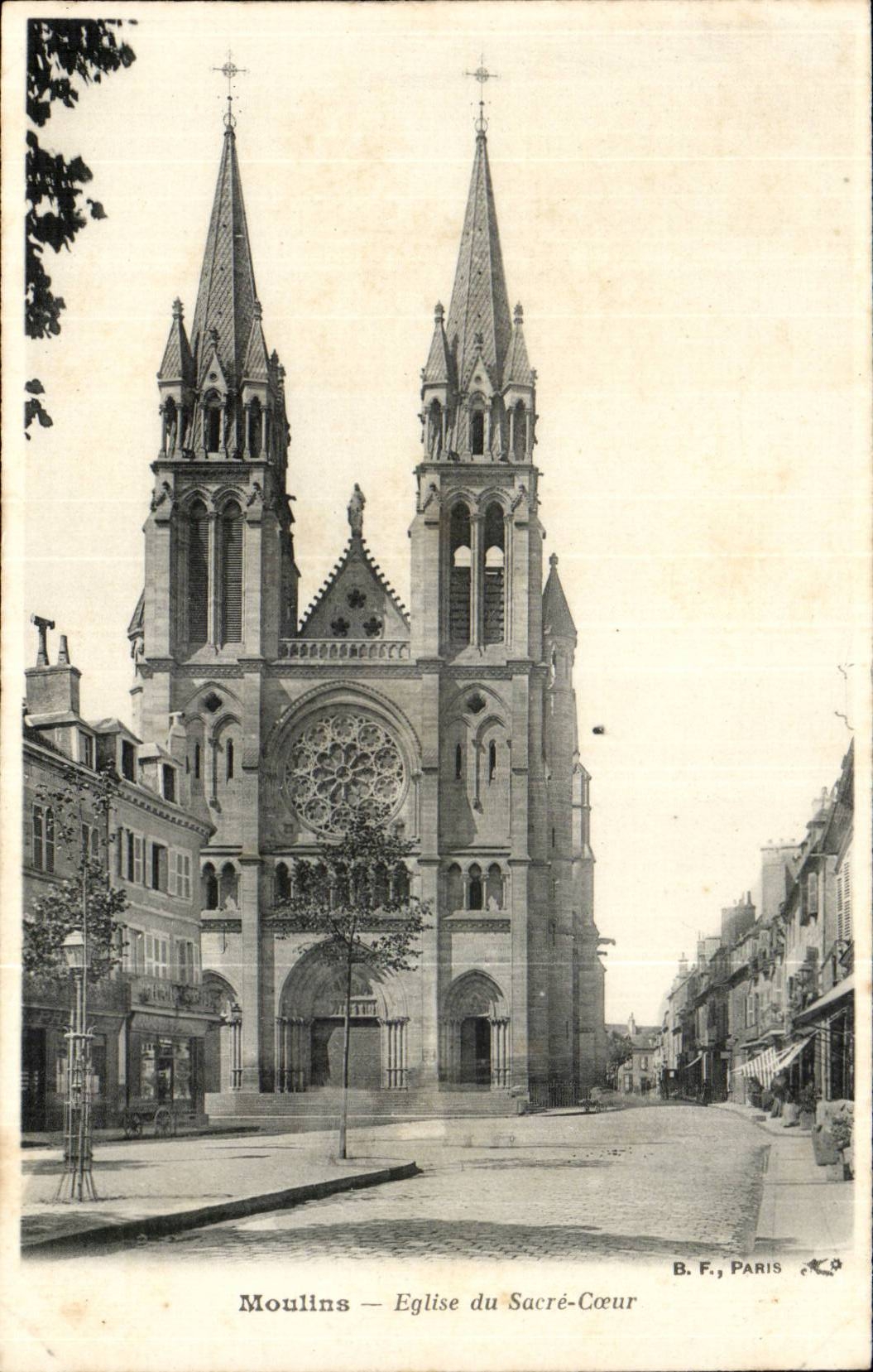 Moulins CPA Church of the Sacring Heart