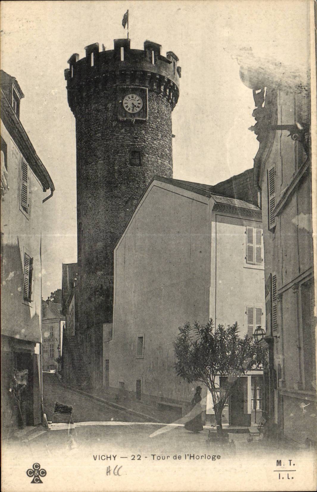 Vichy CPA Turn of the clock