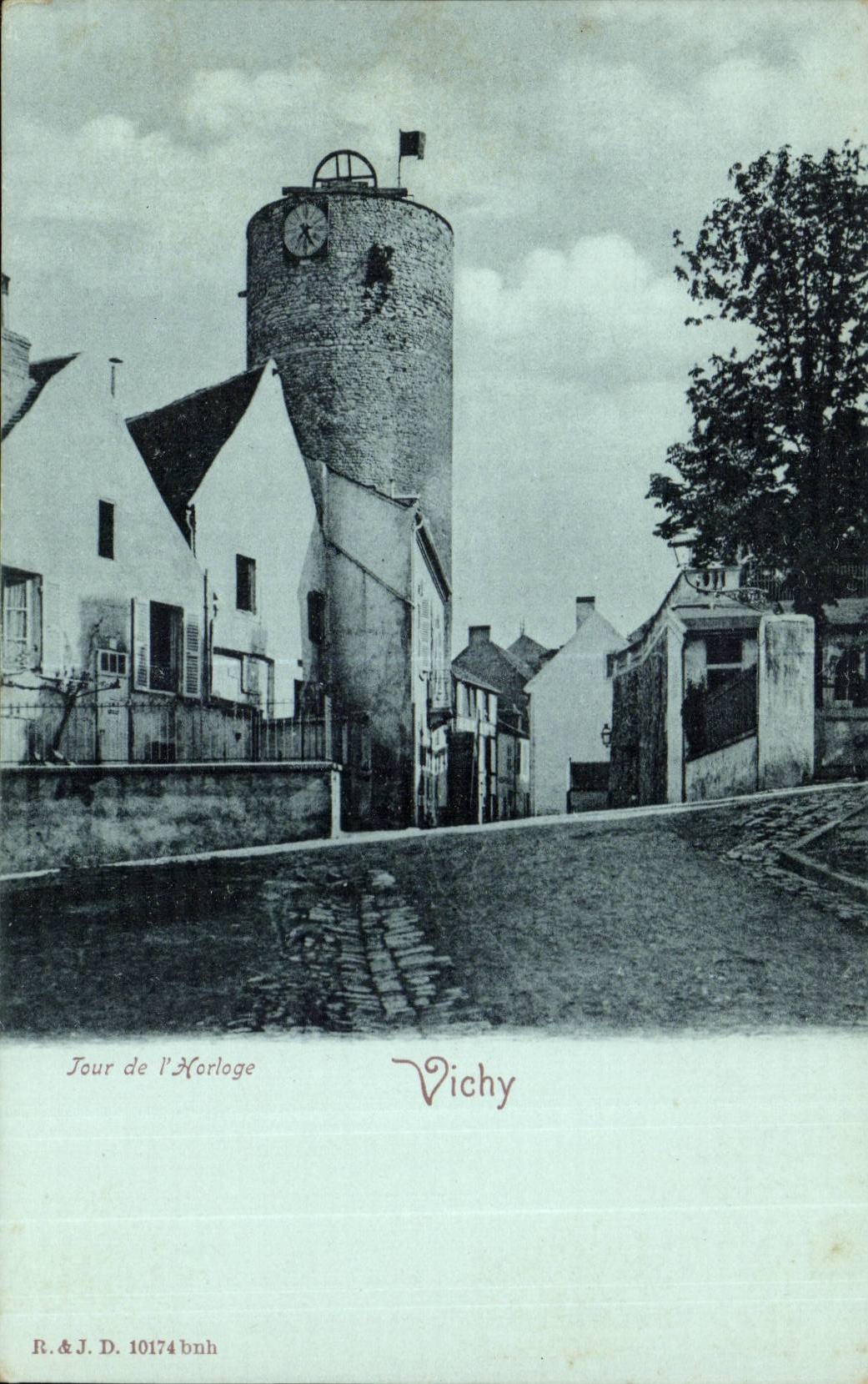 Vichy CPA Turn of the clock