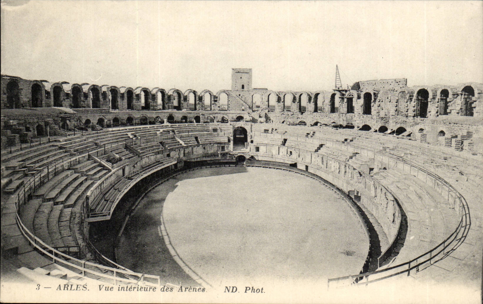 Arles - Interior Sight of Arena - CPA