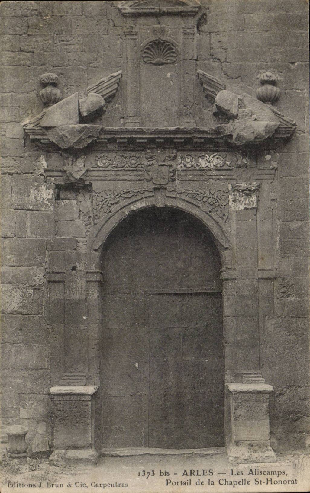 Arles - Aliscamps - Gate of the Vault St Honorat - CPA