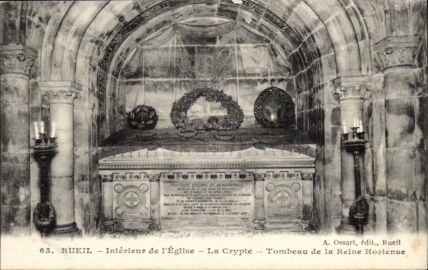 Rueil - the Crypt - Tomb of the Hortense Queen - CPA