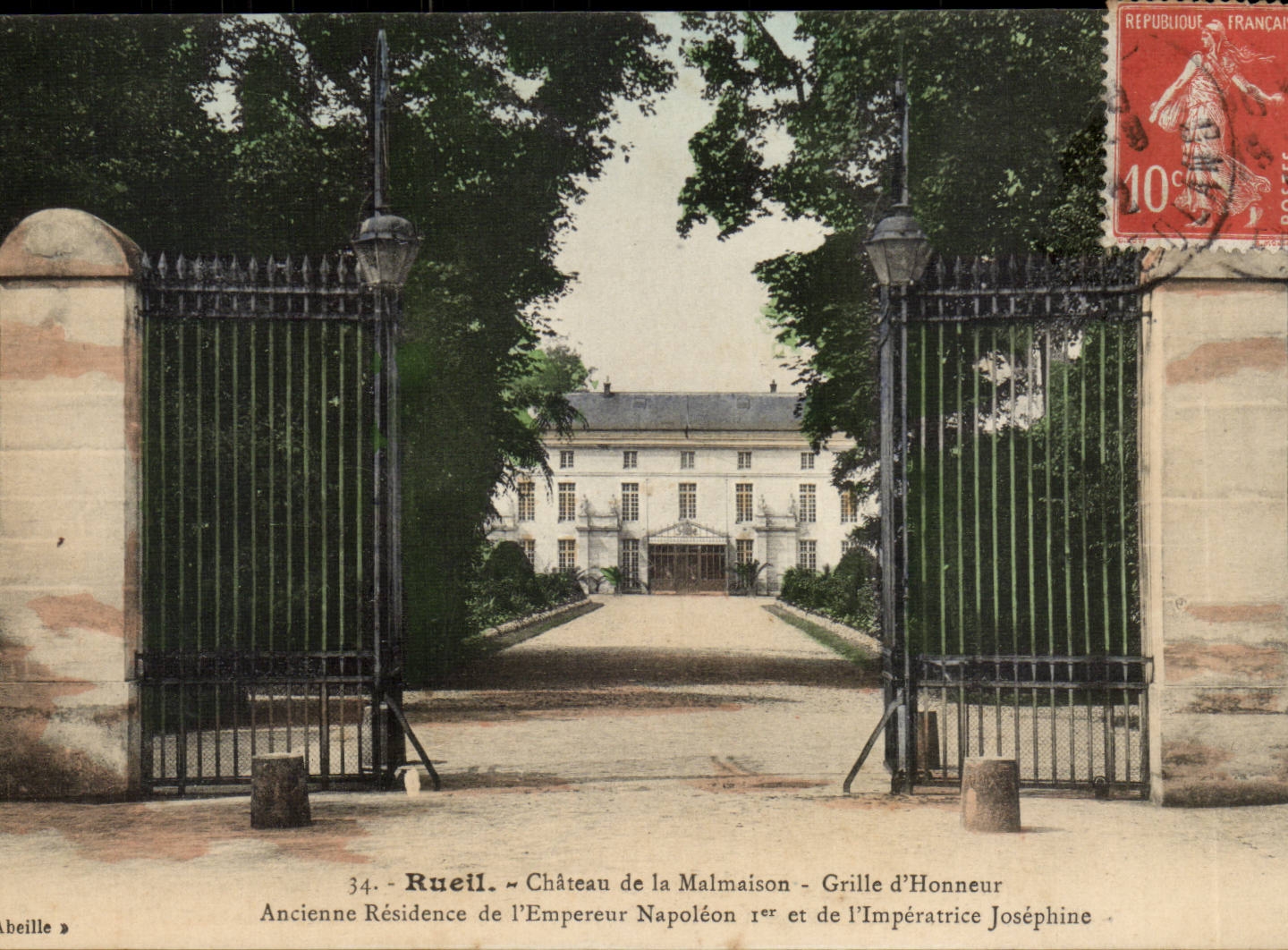 Rueil - Castle of Malmaison - Anciennee Residence of Napoleon and the Josephine Empress - CPA
