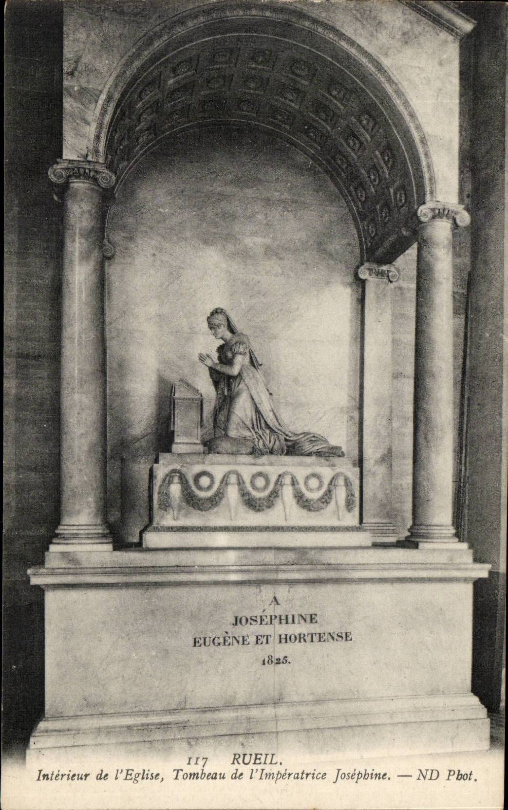 Rueil Malmaison - Interior Napoleon of the Church Tomb of Imeratrice Josephine - CPA