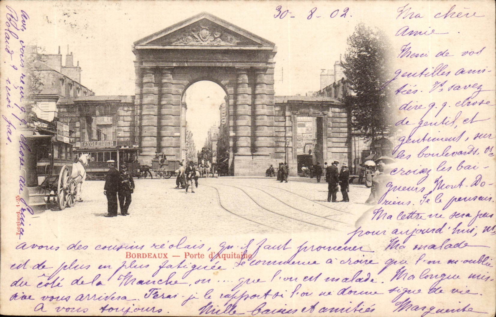 Bordeaux - Gate D Aquitaine - CPA