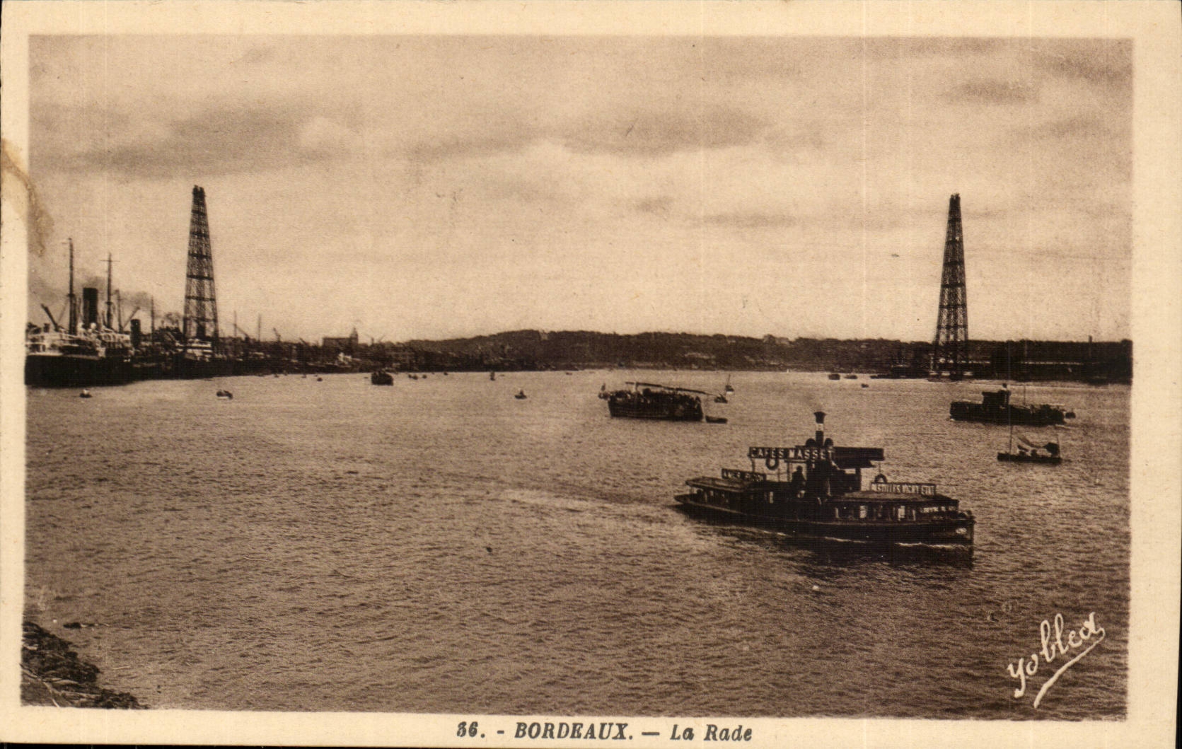 Bordeaux - Roads - CPA