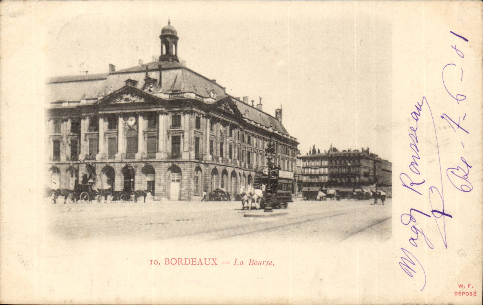 Bordeaux - the Stock Exchange - CPA