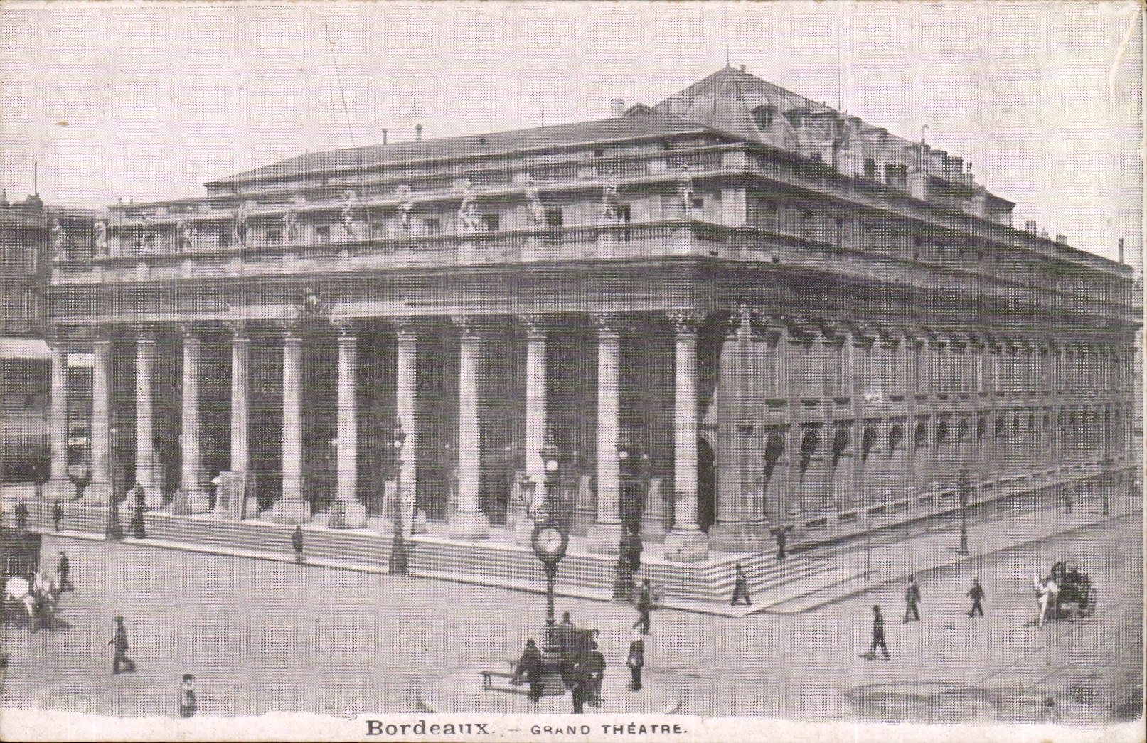 Bordeaux - Large Theater - CPA