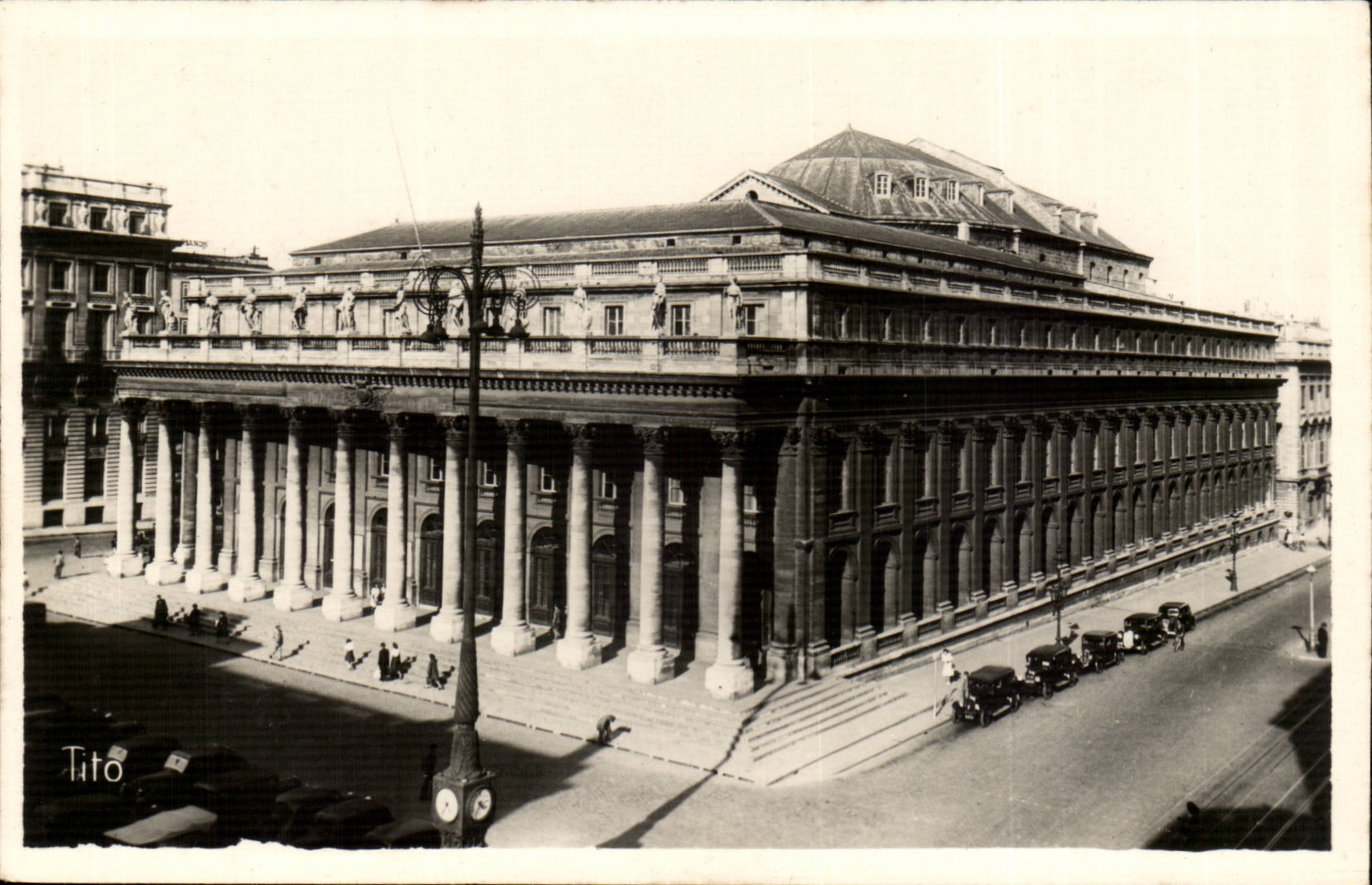 Bordeaux - Large Theater - CPA