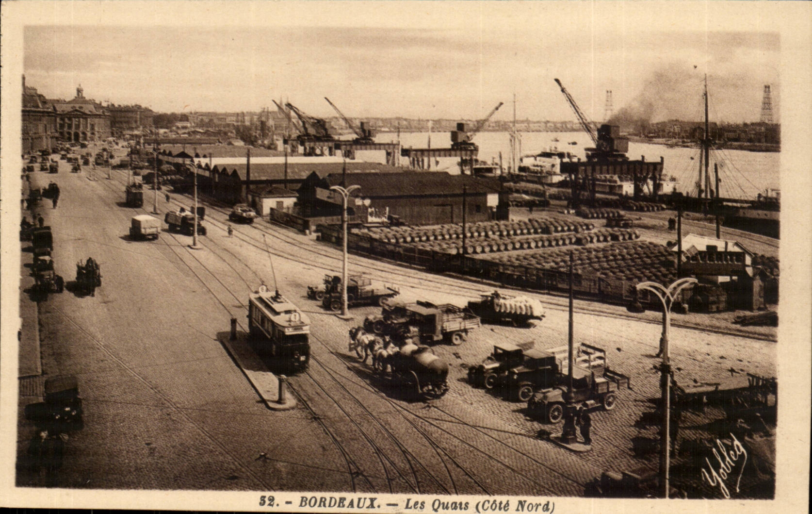 Bordeaux - the Quays dimensions Northern - CPA