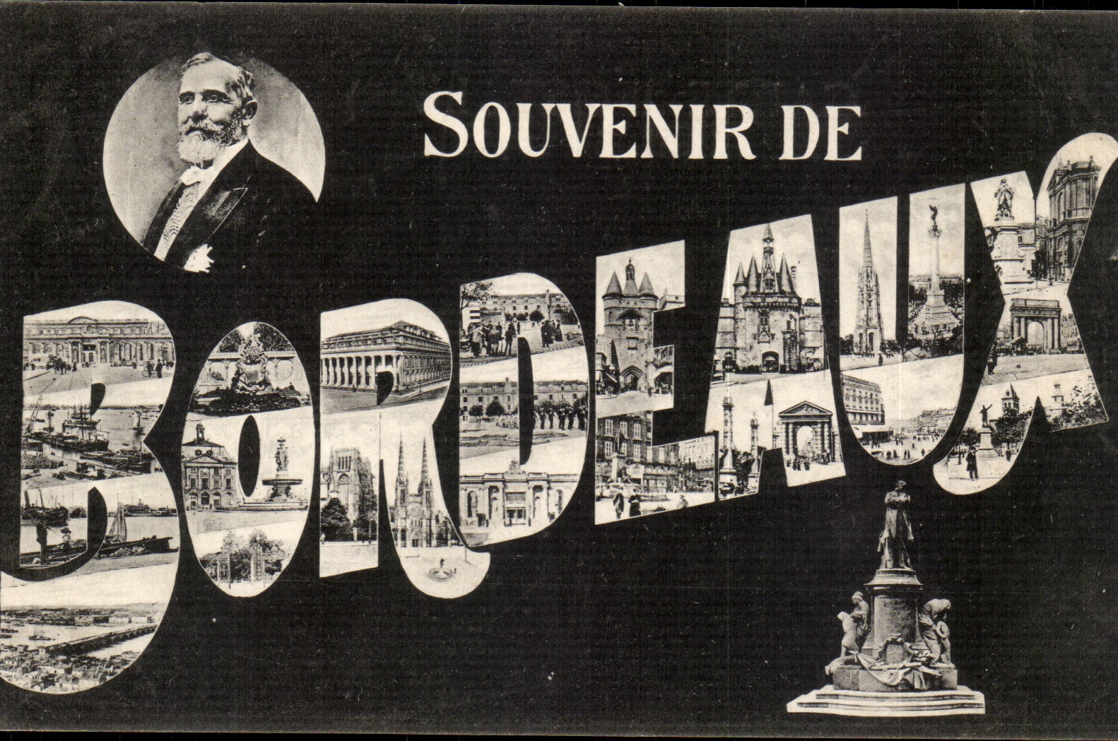 Bordeaux - Souvenir of Bordeaux - CPA