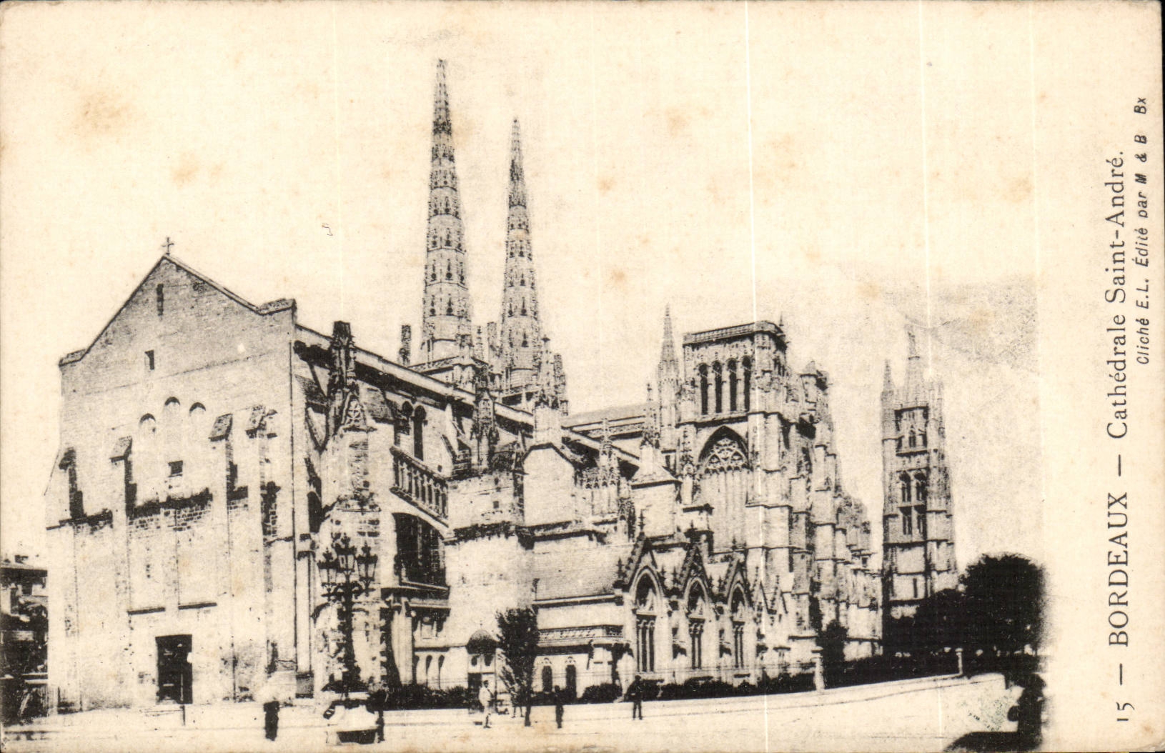 Bordeaux - Cathedral Saint Andre - CPA