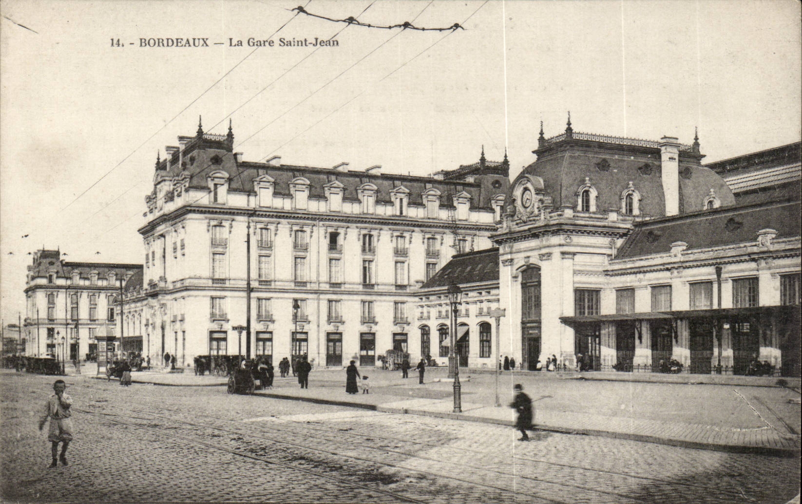 Bordeaux - Train station Saint Jean - CPA