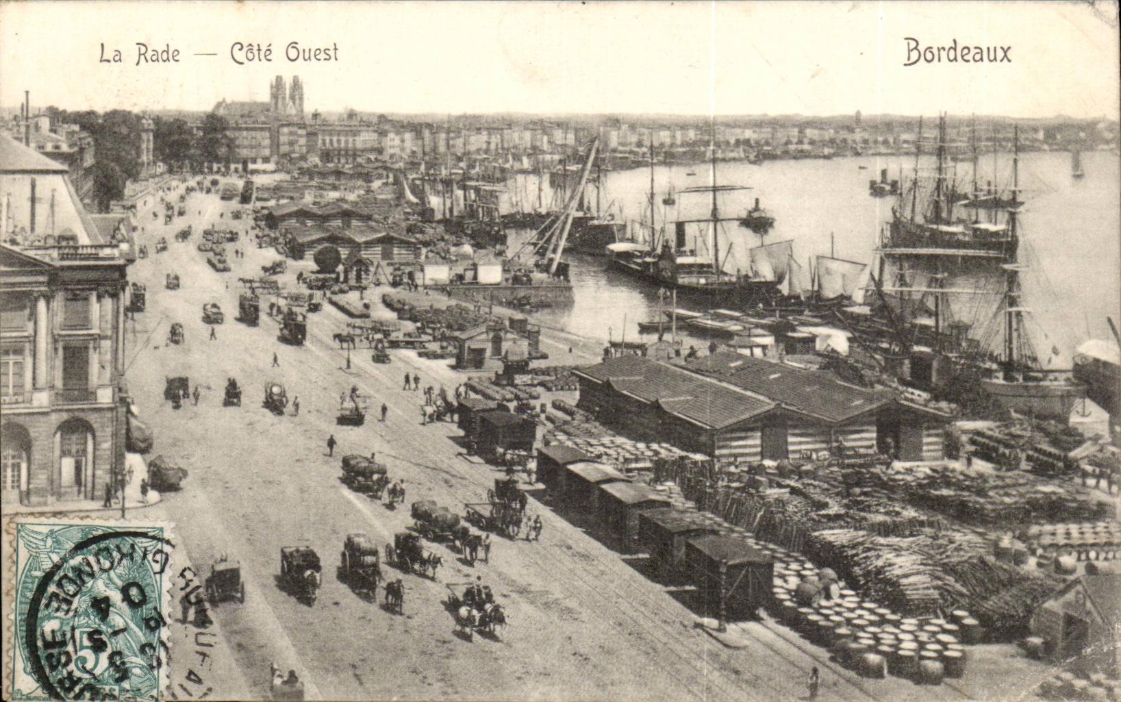 Bordeaux - Roads West coast - CPA