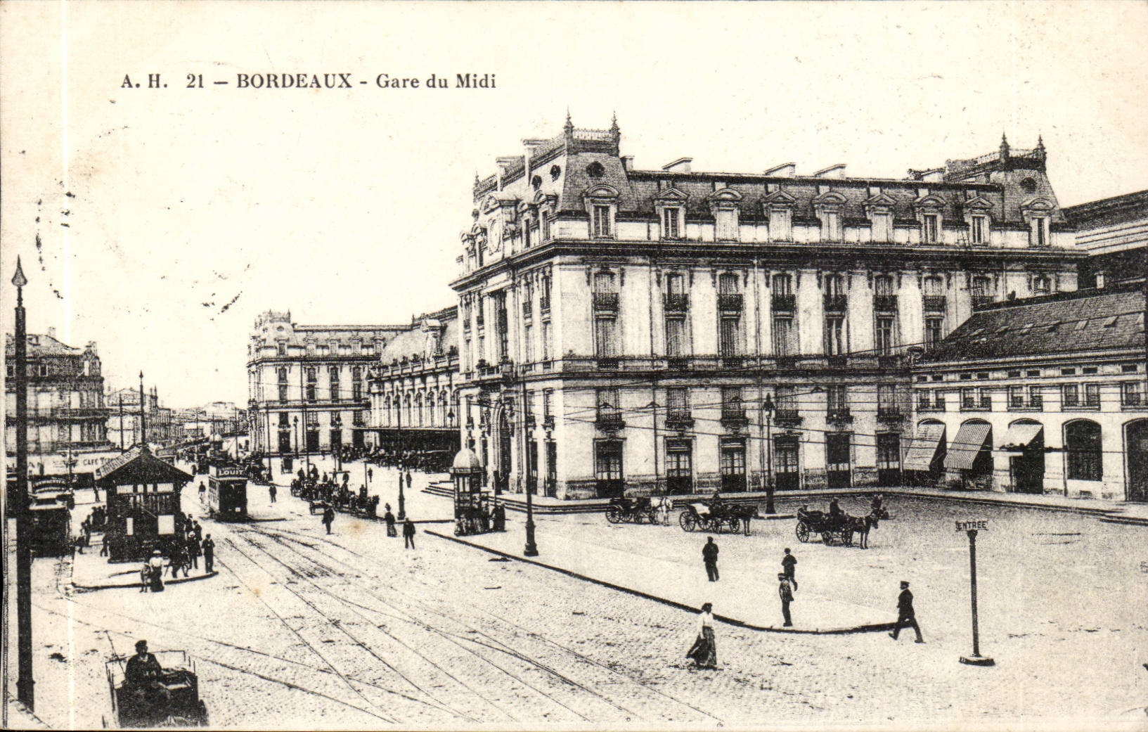 Bordeaux - Station of the South - CPA