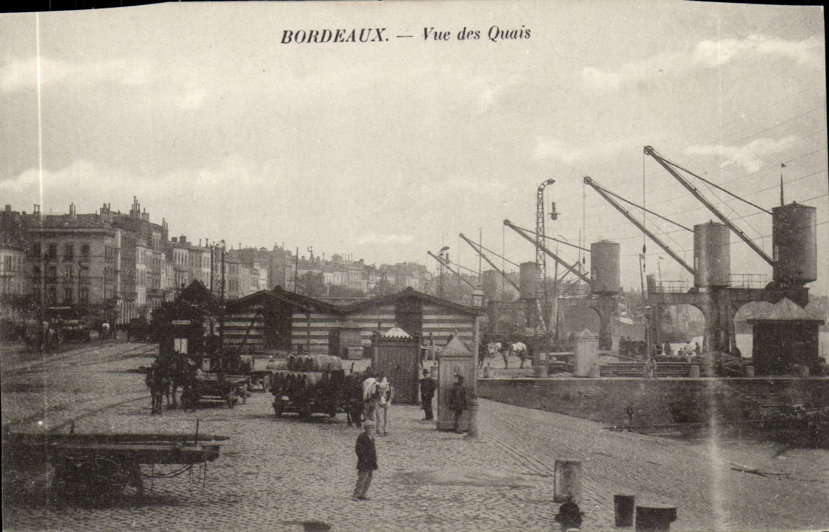 Bordeaux - Sight Of the Quays - CPA